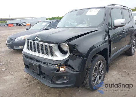 2015 Jeep Renegade Limited from USA, damaged, VIN ZACCJBDT3FPC50720